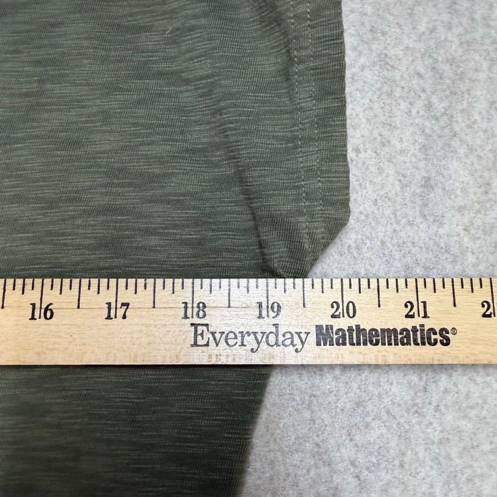 Universal Thread Olive Green Slub Knit V-Neck Maxi Dress Womens XS Boho Earthy - Picture 6 of 6
